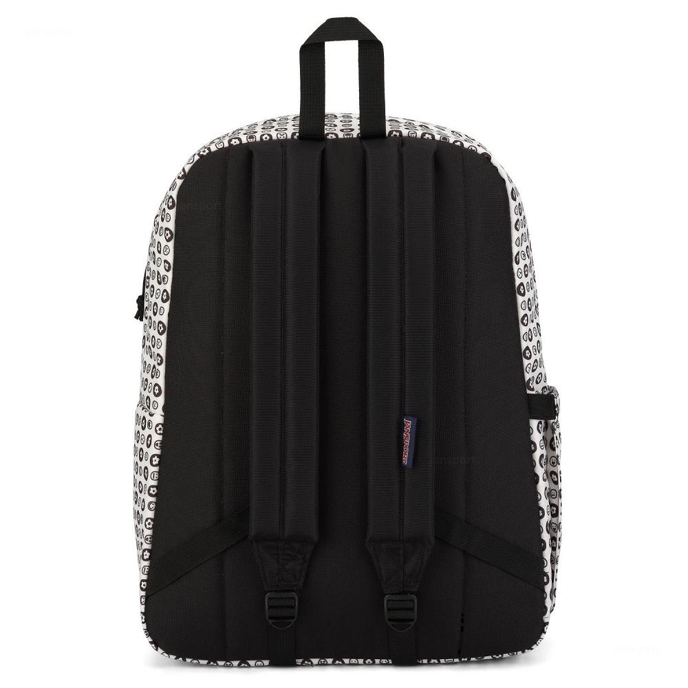 Sac à Dos Scolaire JanSport SuperBreak? Plus Blanche Noir | SMW-47288935